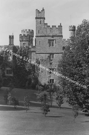 LISMORE CASTLE  CASTLE FROM PLEASURE GARDEN